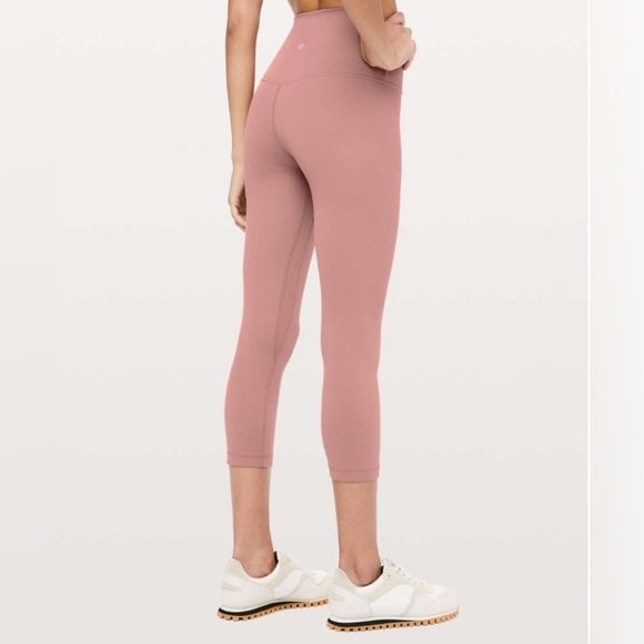 Lululemon Align Crop Leggings 21” – Spanish Rose | Sz 10 - Picture 1 of 9
